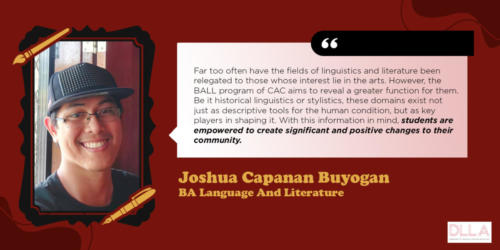 Joshua Buyogan Testimonial